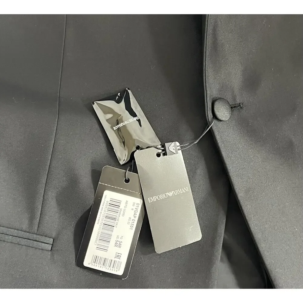 NWT Emporio Armani One Button G-Line Tuxedo 46R/36R $1995.00 *2022-2023 Style*